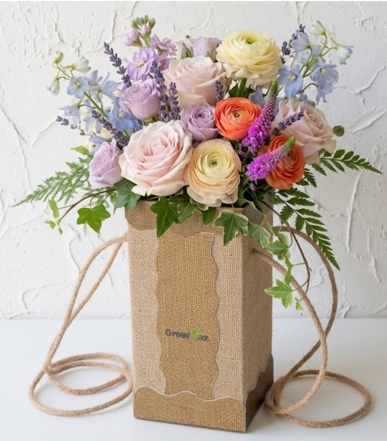 Add the flowers view 3